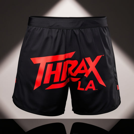 THRAX LA GYM SHORTS- BLACK