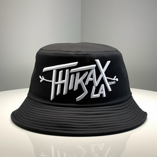 THRAX LA BUCKET HAT- BLACK