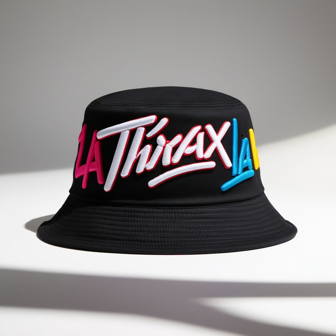 THRAX LA BUCKET HAT- MIAMI SPECIAL EDITION BLACK