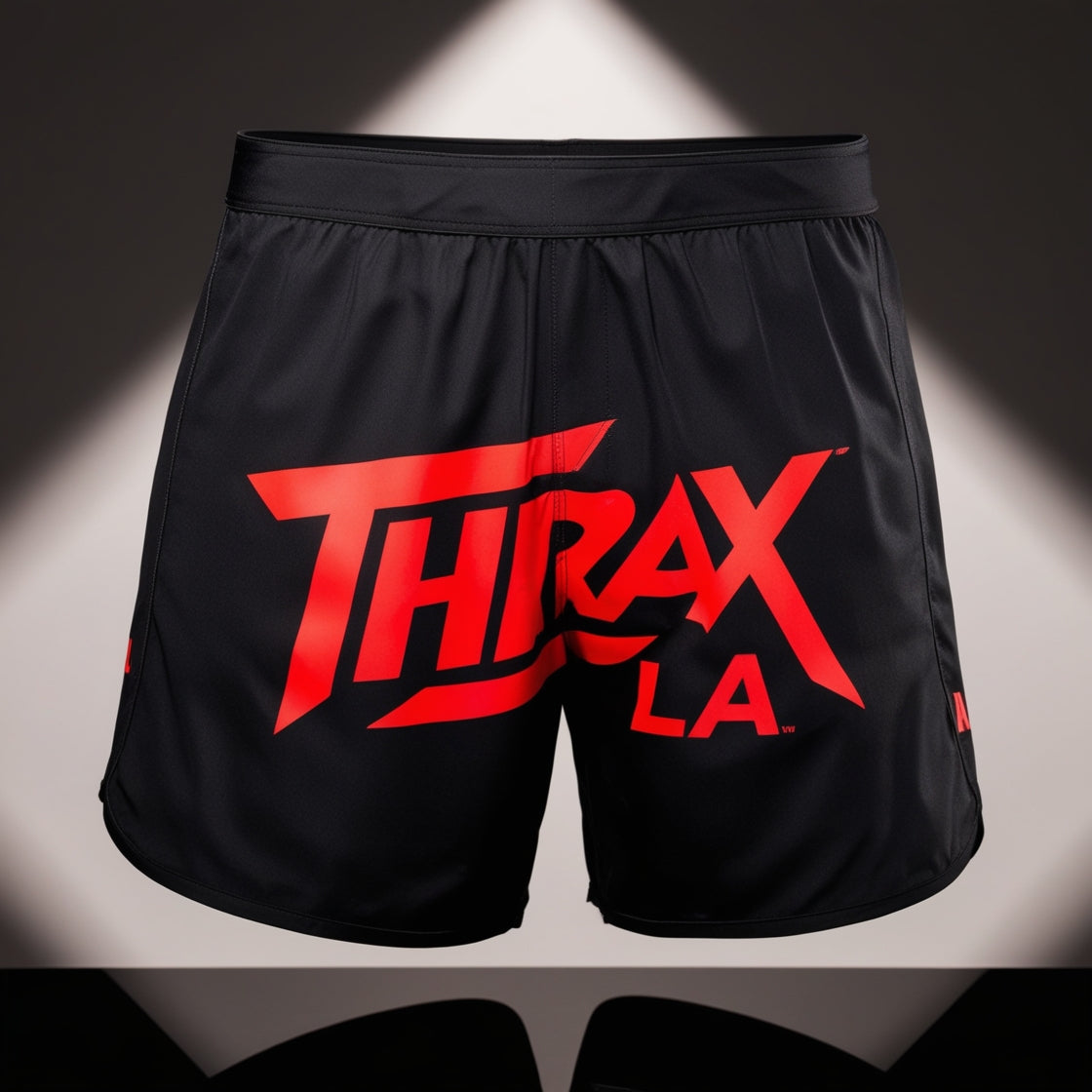 THRAX LA GYM SHORTS- BLACK