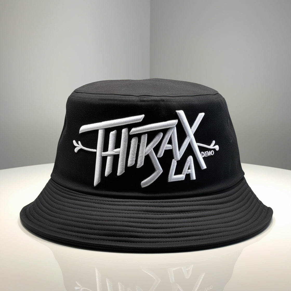 THRAX LA BUCKET HAT- BLACK